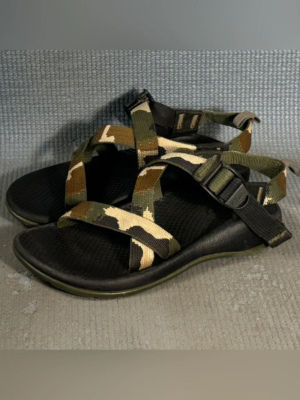 Chaco Z/1 Camo Outdoor Sandals Kid’s Size 2